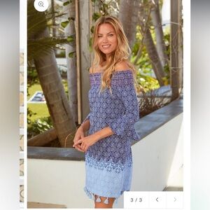 Cabana life West Indies Off The Shoulder Dress